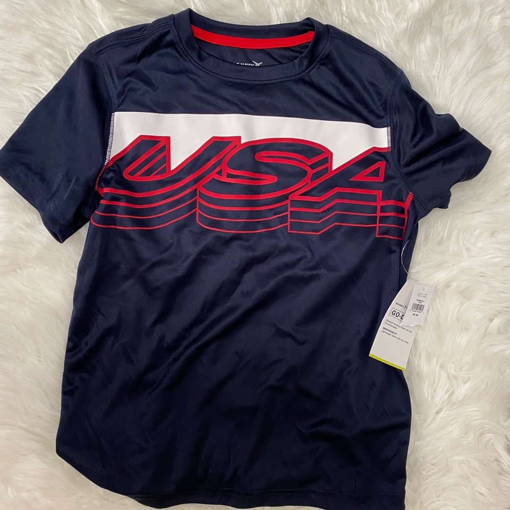 Old Navy Go Dry USA Shirt - Medium